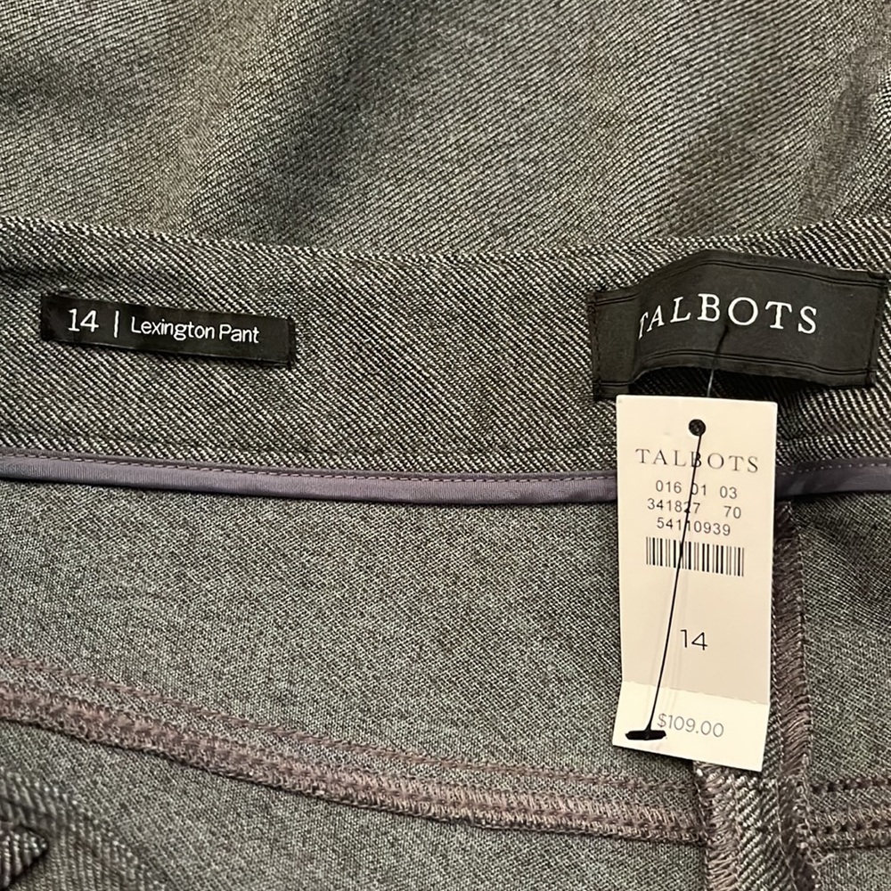 Talbots Lexington pant, size‎ 14, NWT - Picture 15 of 16